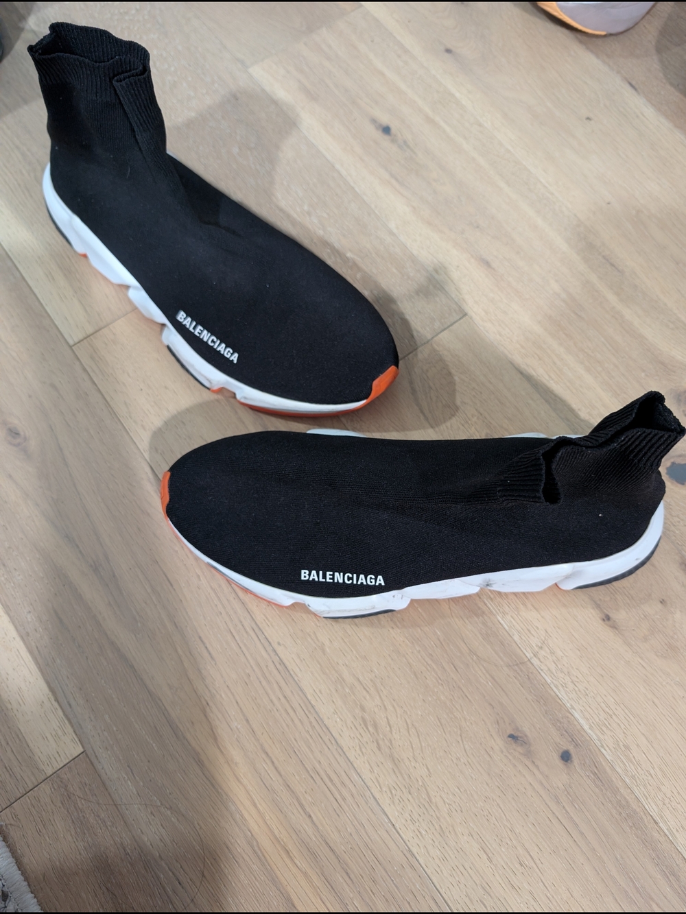 Balenciaga Boots Orange-Soled View 4